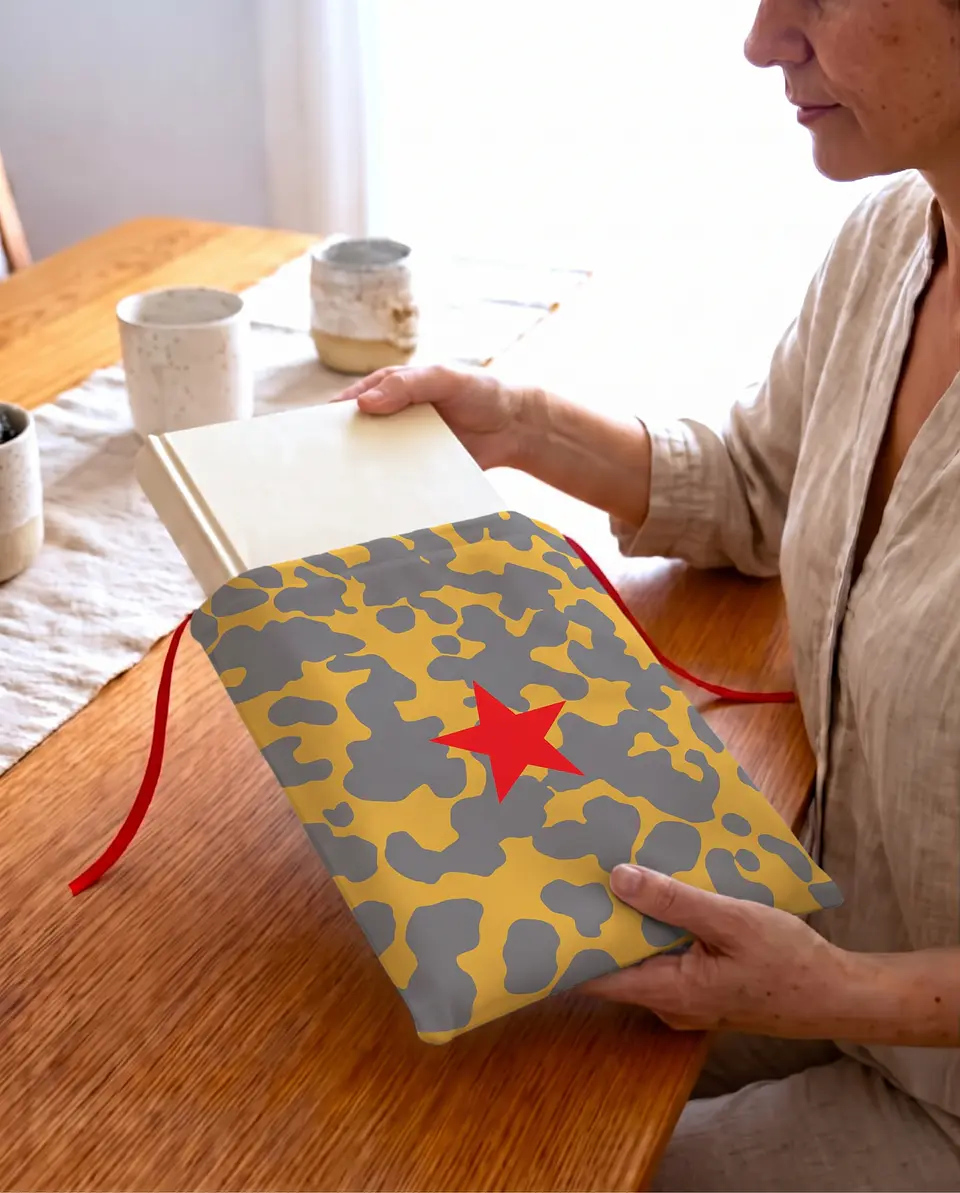 Bolsa livros e e-book | Animal print | Moo | Cinza 2