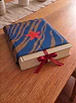 Bolsa livros e e-book | Animal print | Savana | Azul castanho - thumbnail 1