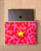Bolsa portátil | Animal print | Moo | Fucsia rosa - thumbnail 1