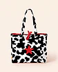 Sasha shopper | Animal print | Moo | Preto e branco - Thumbnail 1