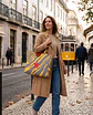 Sasha shopper | Animal print | Savana | Cinza - Thumbnail 2