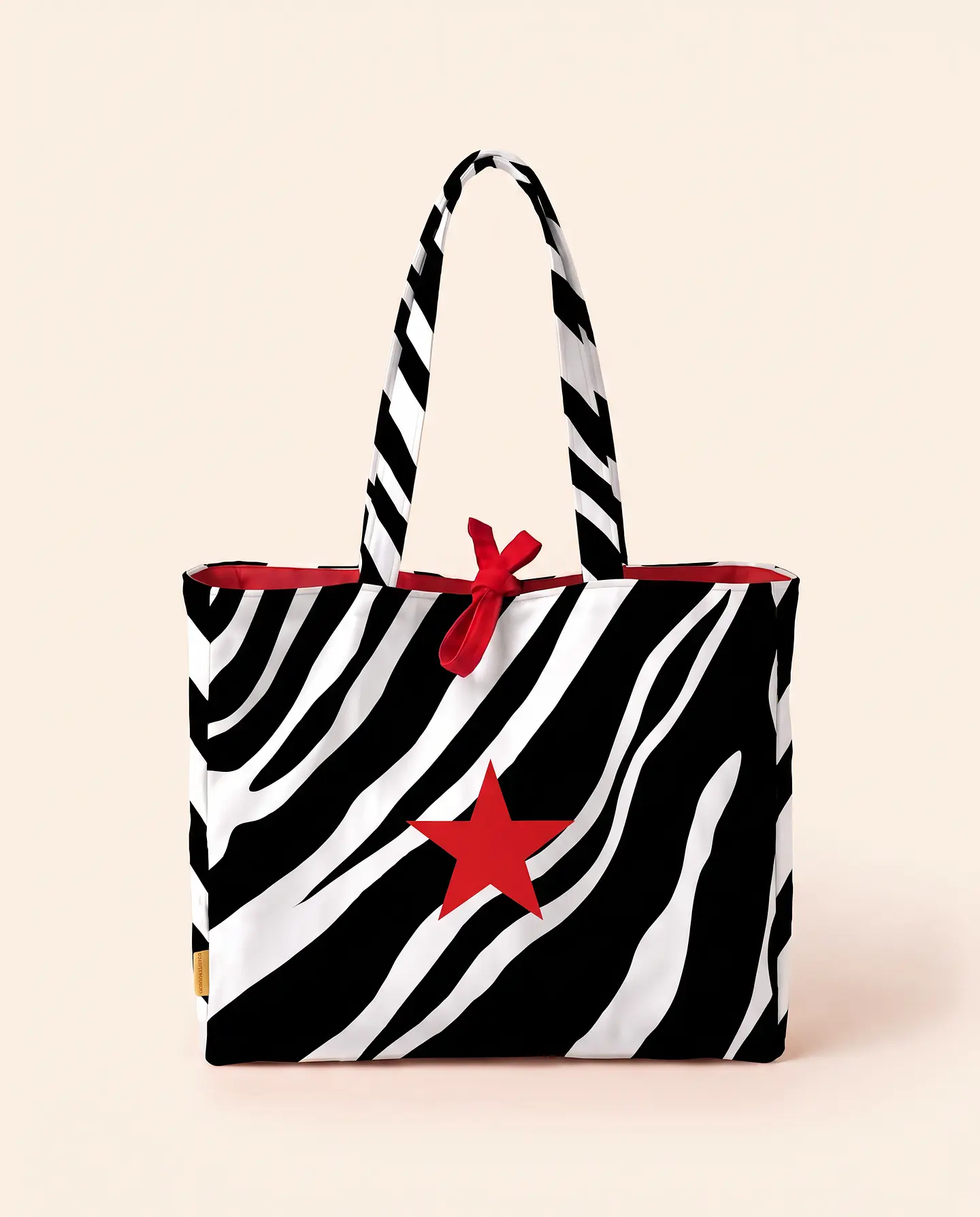 Sasha shopper | Animal print | Savana | Preto e branco 1