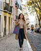 Sasha shopper | Animal print | Zazu | Azul castanho - Thumbnail 2