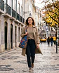 Cleo shopper | Animal print | Cleo | Azul e castanho - Thumbnail 2