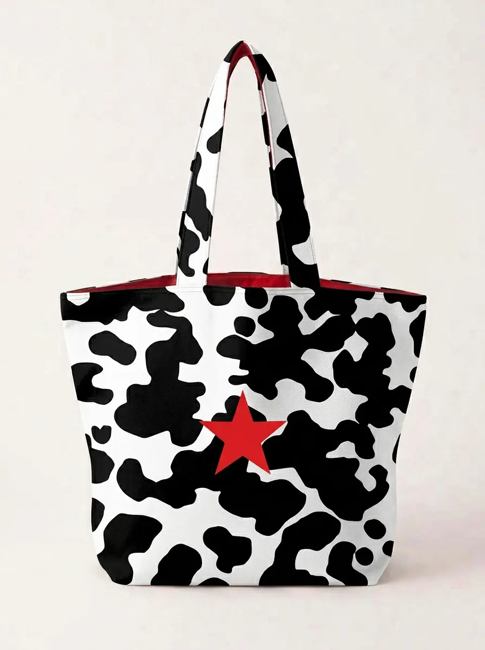 Cleo shopper | Animal print | Cleo | Preto e branco 1