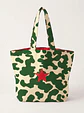 Cleo shopper | Animal print | Cleo | Verde e creme - Thumbnail 1