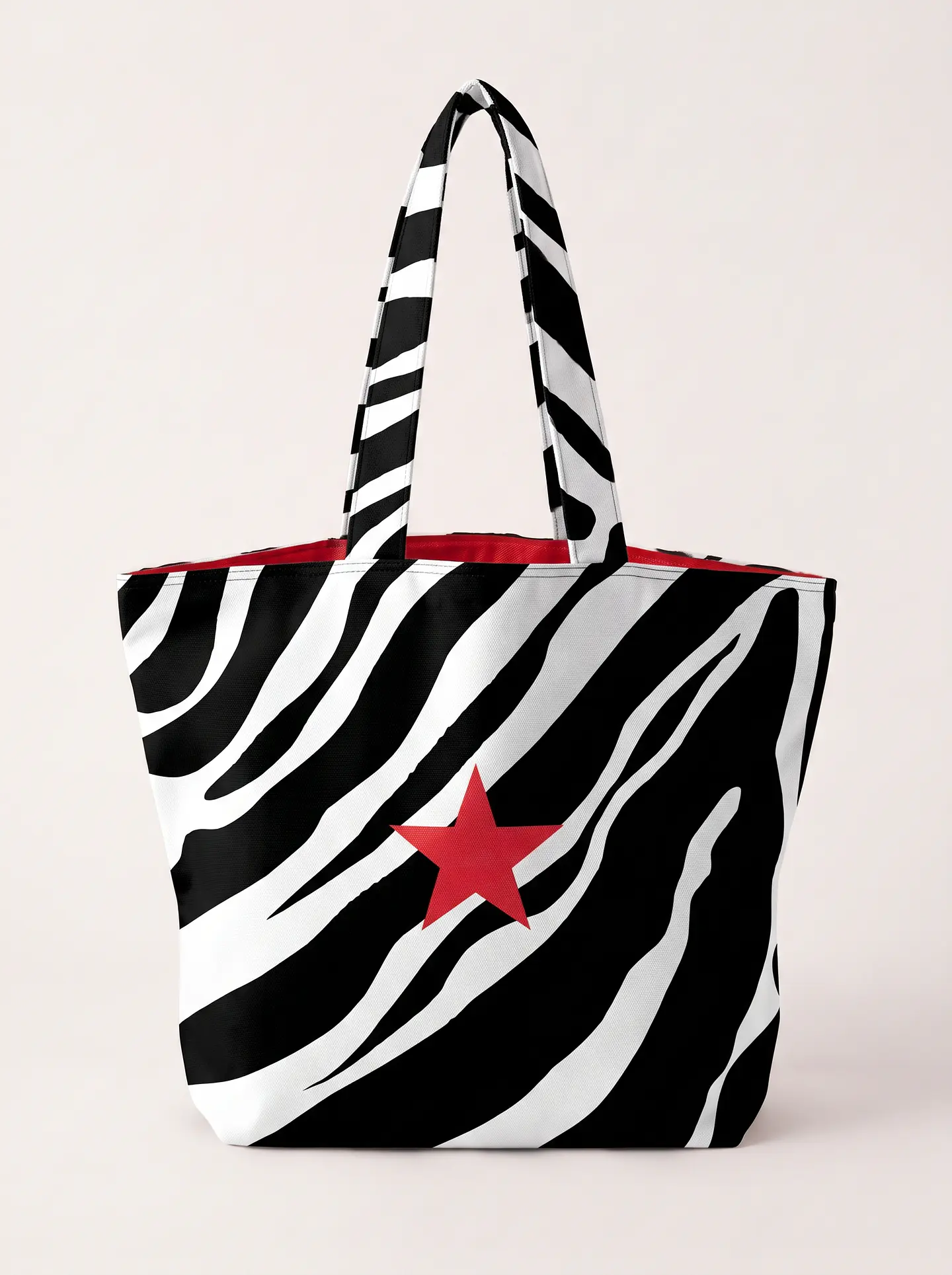 Cleo shopper | Animal print | Savana | Preto e branco 1
