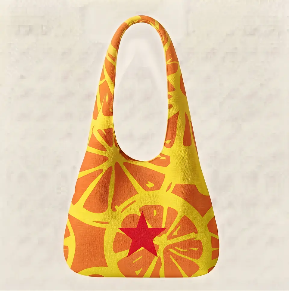 Bianca bag | Frutas | Laranja | Laranja e amarelo 2