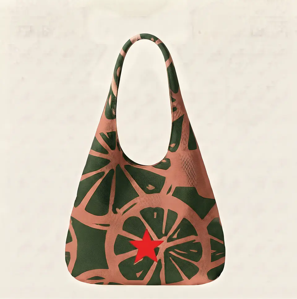 Bianca bag | Frutas | Laranja | Verde castanho 1