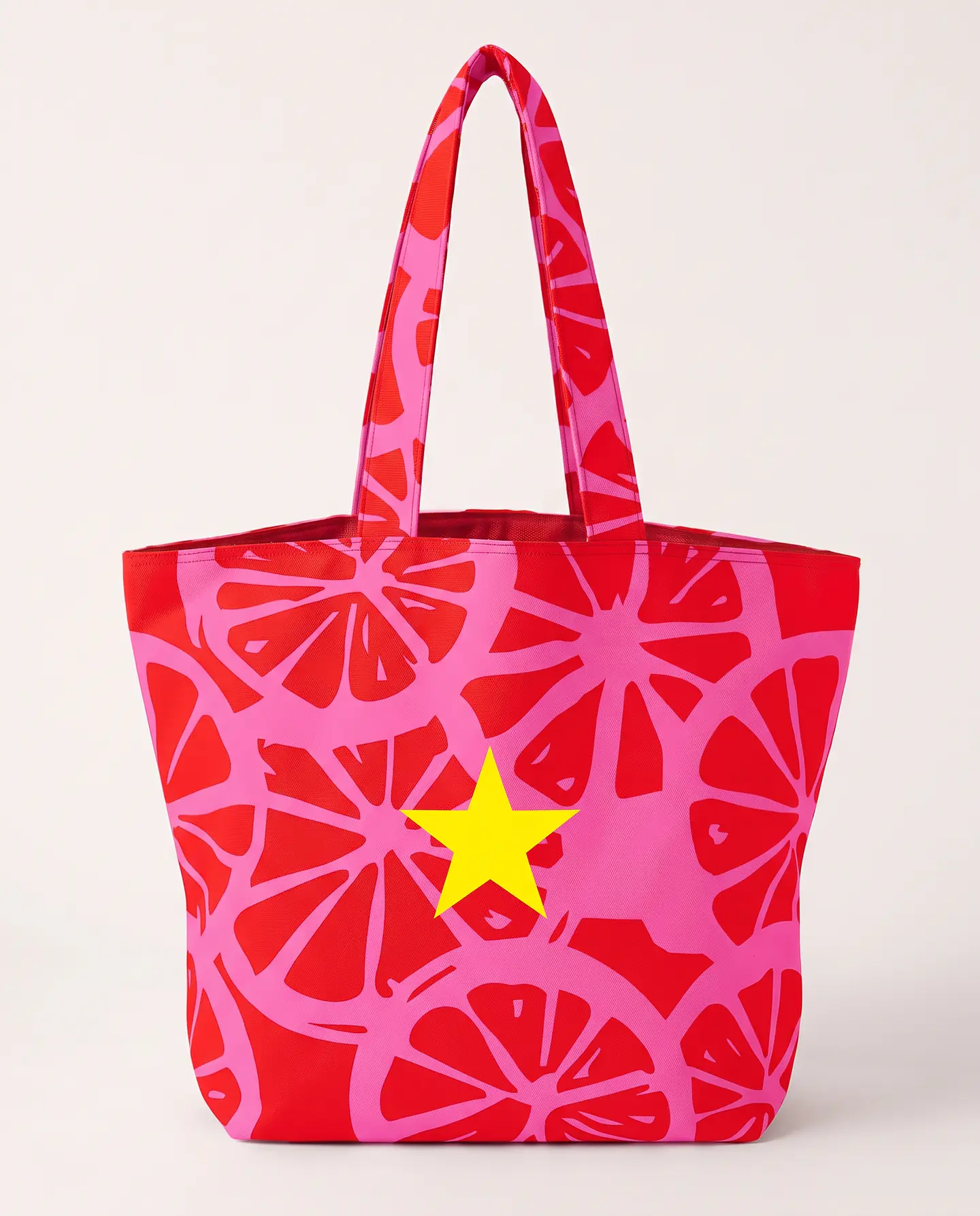 Cleo shopper | Frutas | Laranja | Fucshia ros 1