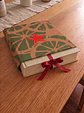 Bolsa livros e e-book | Frutas | Laranja | Verde e castanho - Thumbnail 2