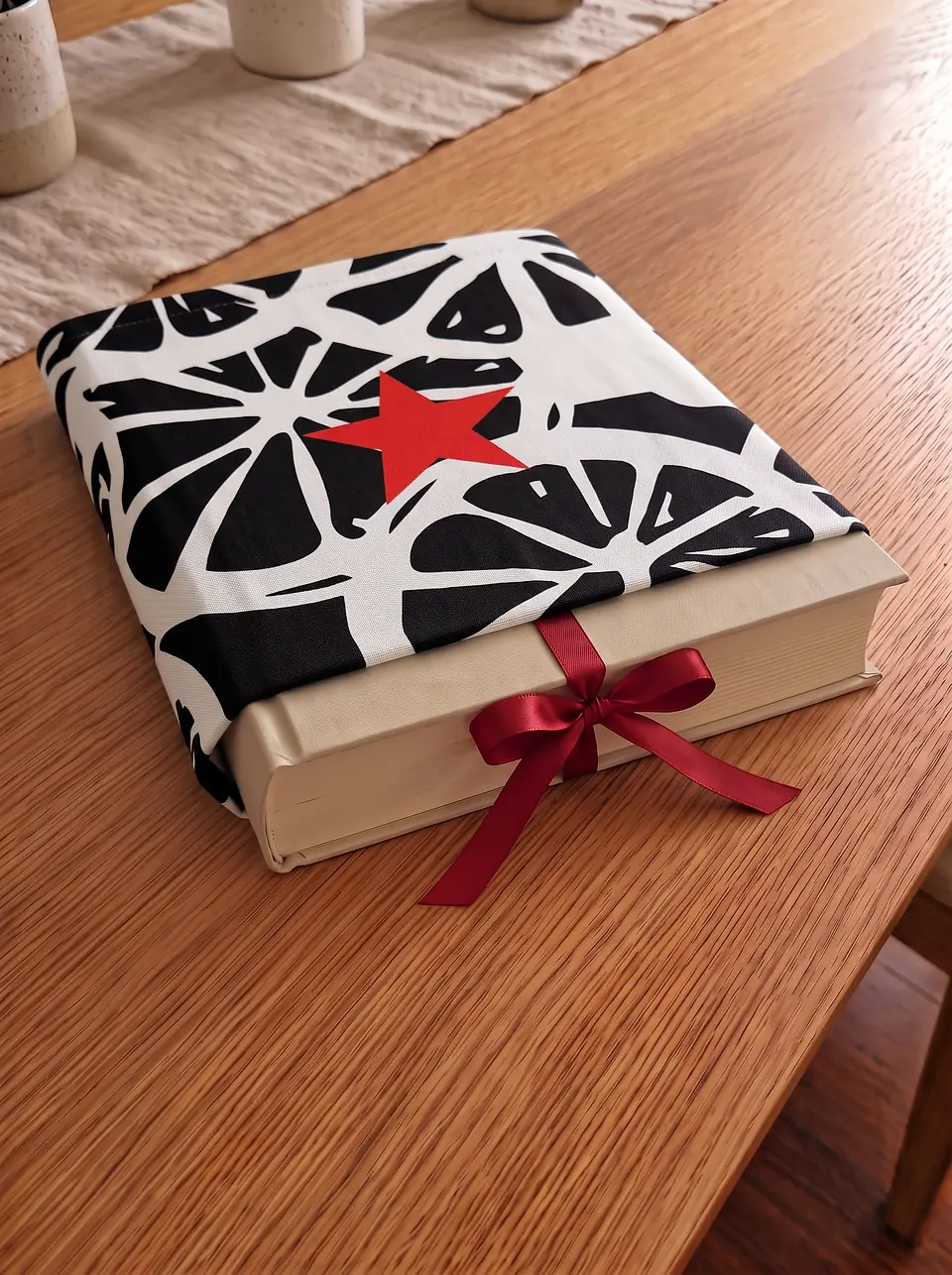 Bolsa livros e e-book | Frutas | Laranja | Preto e branco 1