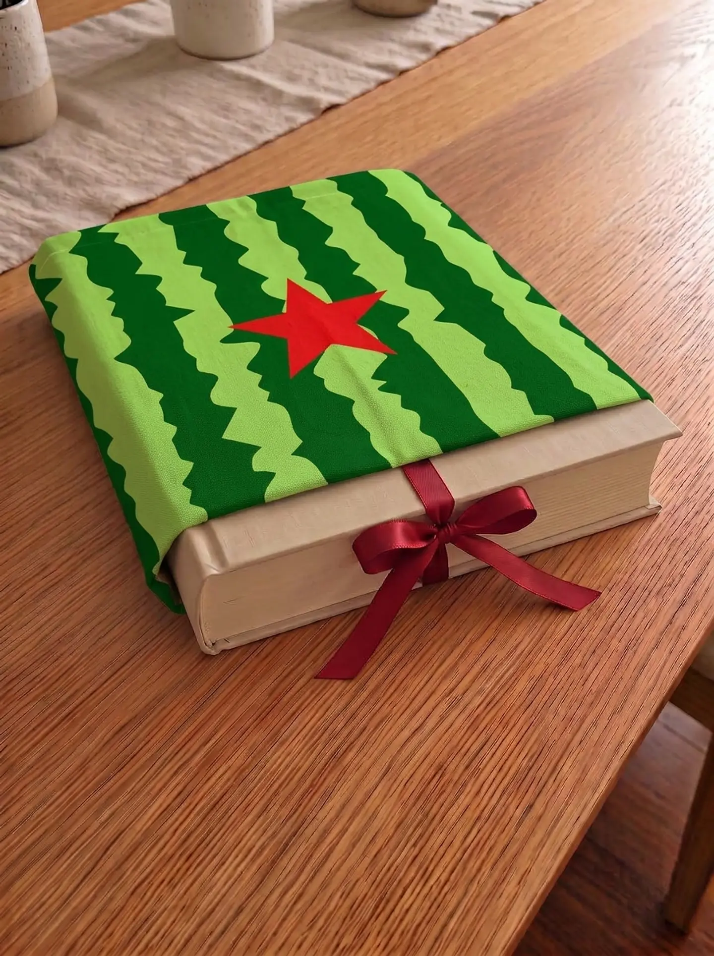 Bolsa livros e e-book | Frutas | Melancia | Casca 2