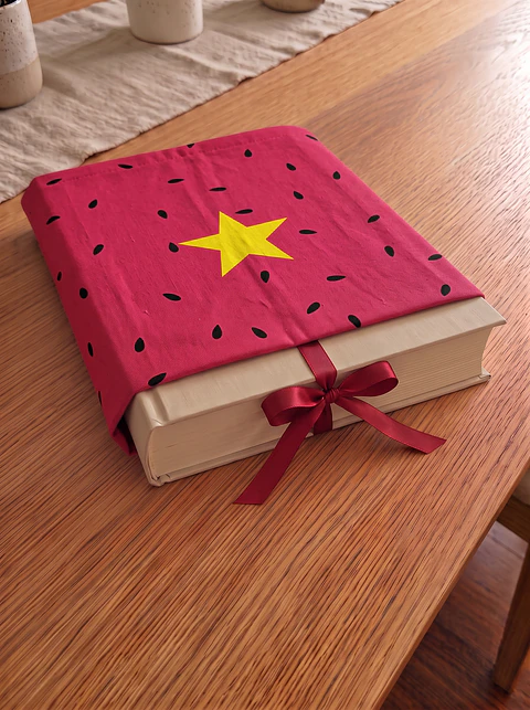 Bolsa livros e e-book | Frutas | Melancia | Miolo