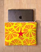 Bolsa portátil | Frutas | Laranja | Laranja e amarelo - Thumbnail 1