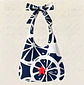Lola bag | Frutas | Laranja | Azul escuro - Thumbnail 2