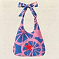Lola bag | Frutas | Laranja | Azul e rosa - Thumbnail 1