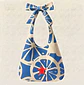 Lola bag | Frutas | Laranja | Azul - Thumbnail 2