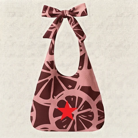 Lola bag | Frutas | Laranja | Castanho e rosa