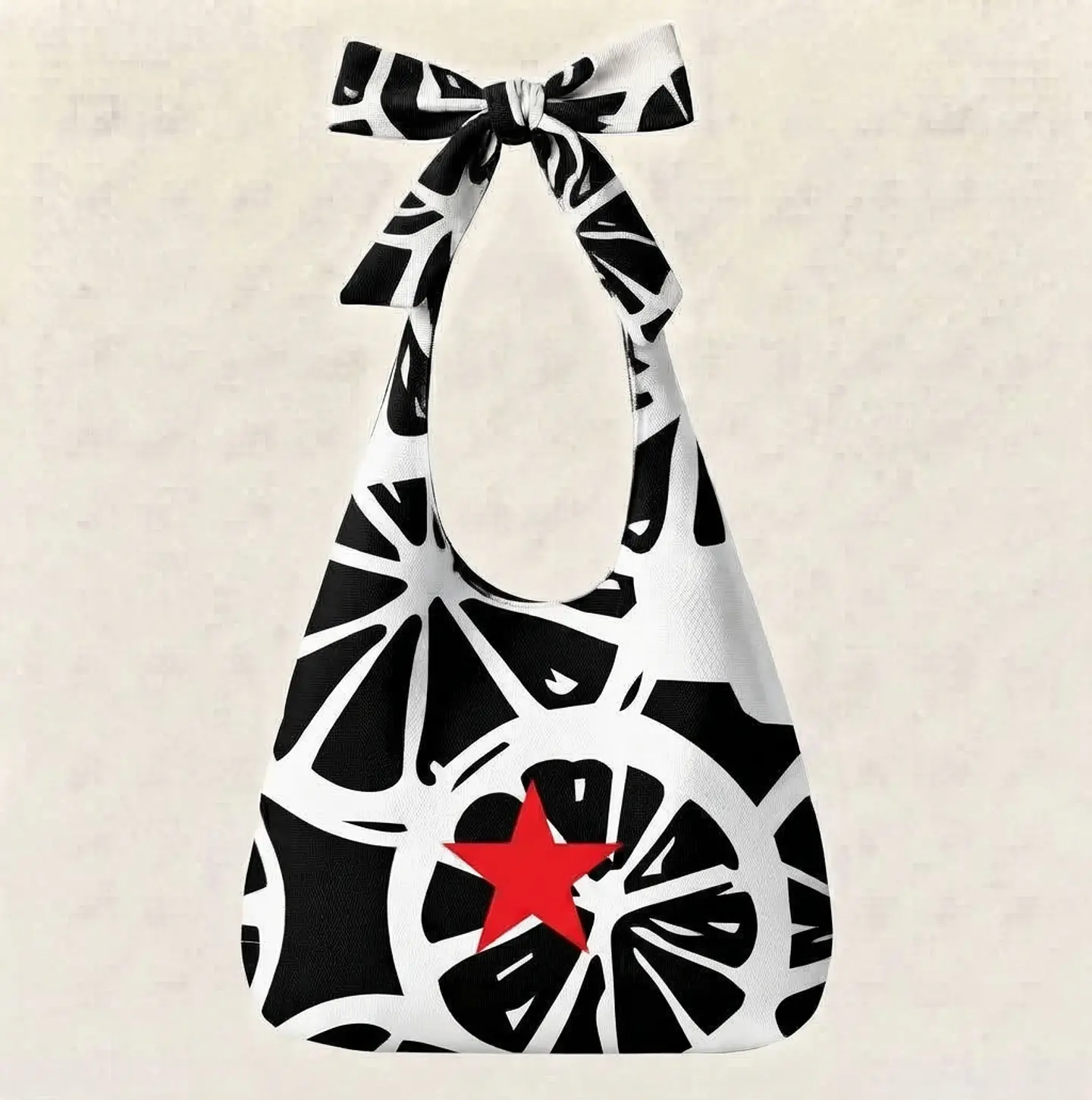 Lola bag | Frutas | Laranja | Preto e branco 1