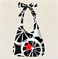 Lola bag | Frutas | Laranja | Preto e branco - thumbnail 1