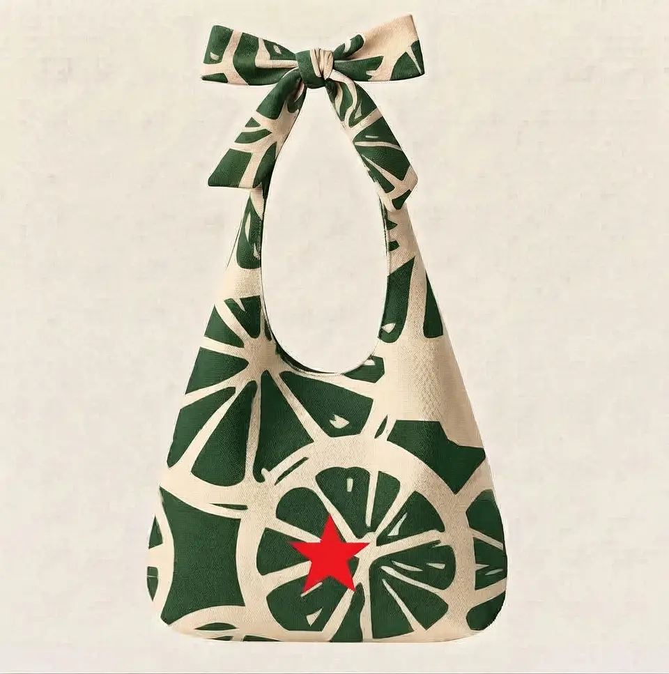Lola bag | Frutas | Laranja | Verde e creme 1