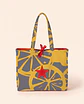 Sasha shopper | Frutas | Laranja | Cinza amarelo - Thumbnail 1