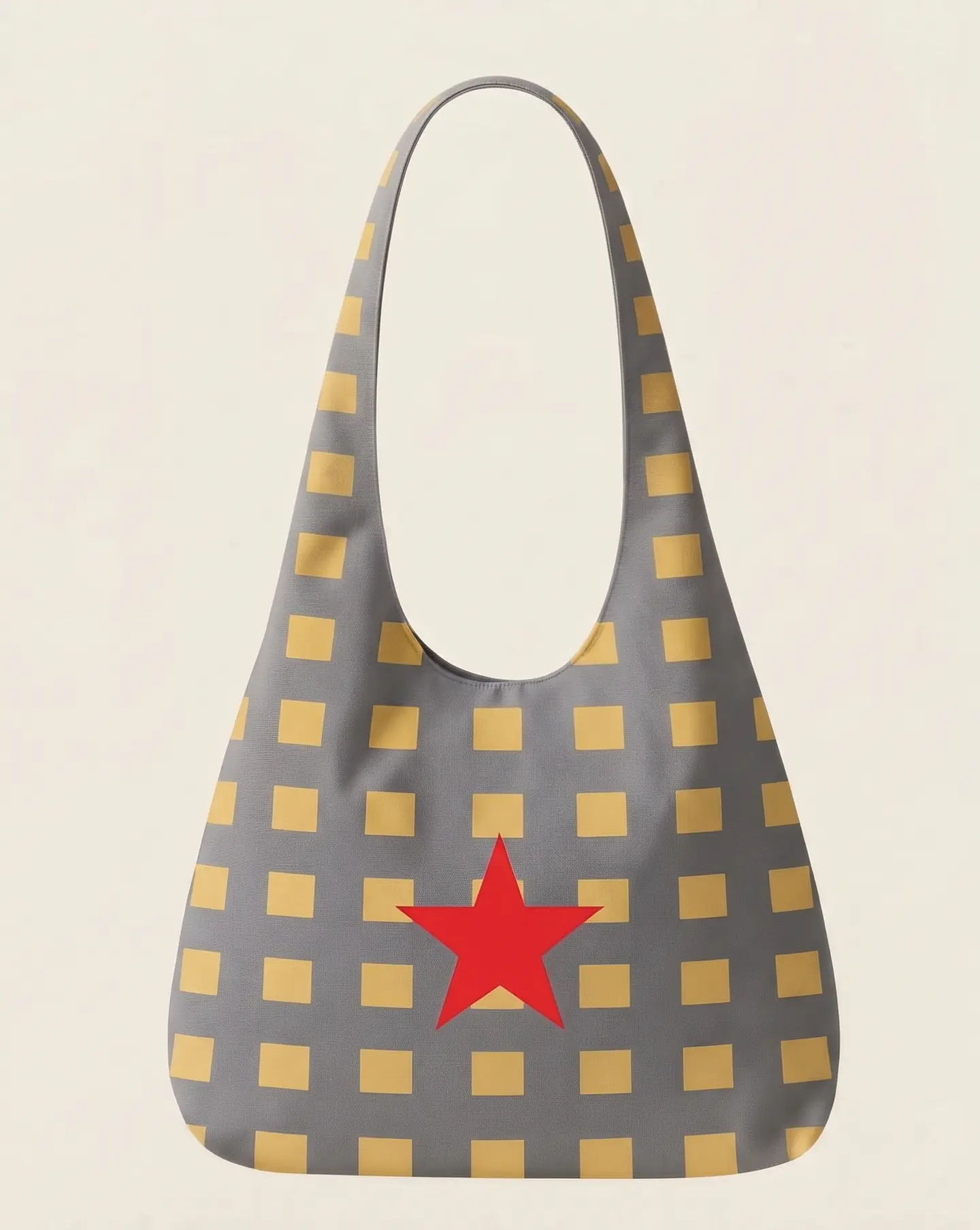 Bianca bag | Quadrados | Cinza amarelo 1