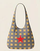Bianca bag | Quadrados | Cinza amarelo - Thumbnail 1