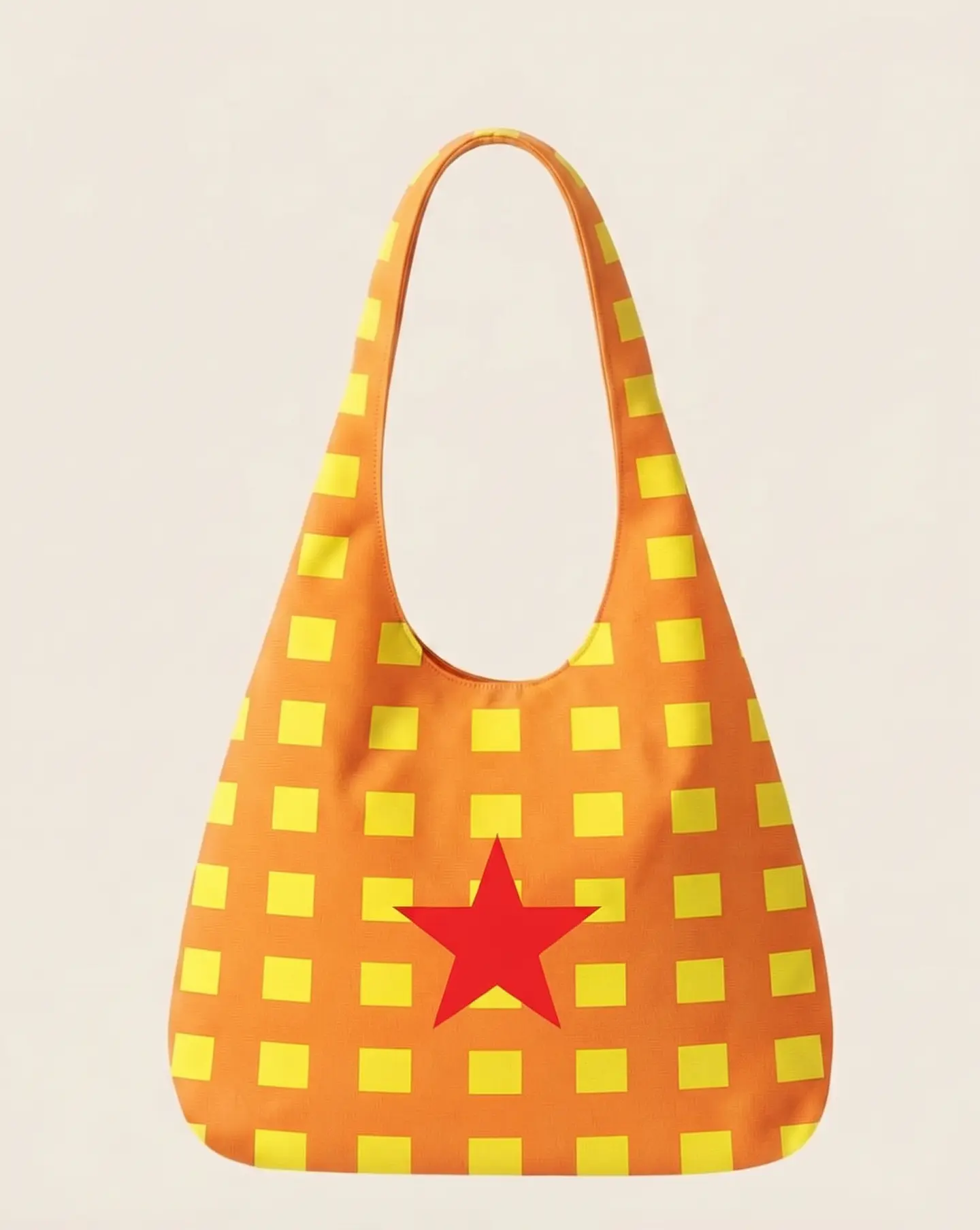 Bianca bag | Quadrados | Laranja amarelo 2