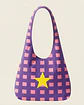 Bianca bag | Quadrados | Lilas - Thumbnail 1