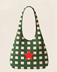 Bianca bag | Quadrados | Verde e creme - Thumbnail 2