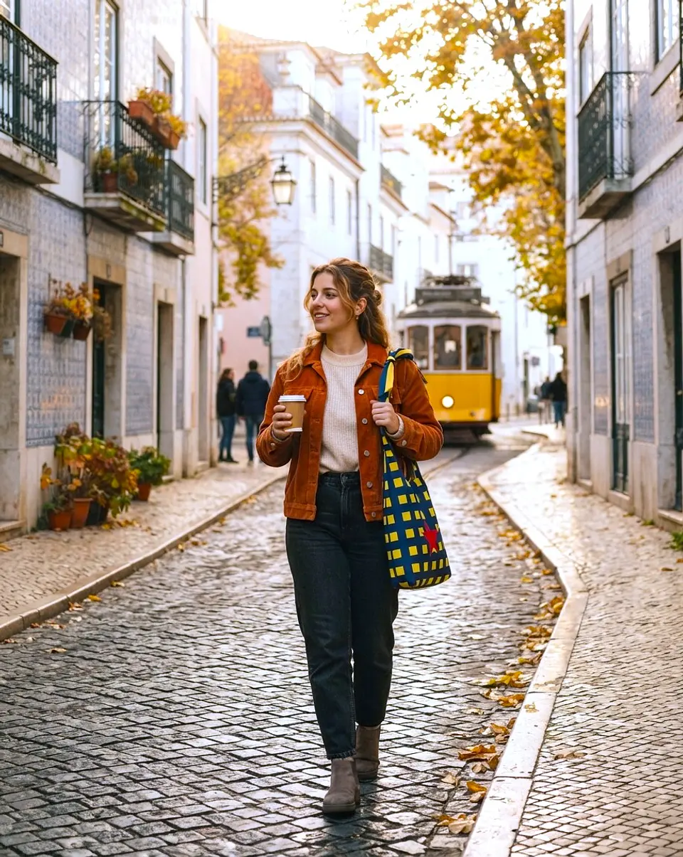 Lola bag | Quadrados | Azul e amarelo 2