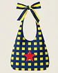 Lola bag | Quadrados | Azul e amarelo - Thumbnail 1