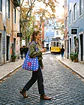 Lola bag | Quadrados | Azul e rosa - Thumbnail 1