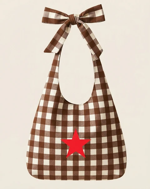 Lola bag | Quadrados | Chocolate