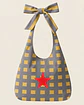 Lola bag | Quadrados | Cinza e amarelo - Thumbnail 2