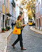 Lola bag | Quadrados | Laranja amarelo - Thumbnail 2