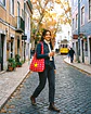 Lola bag | Quadrados | Vermelho e rosa - Thumbnail 1