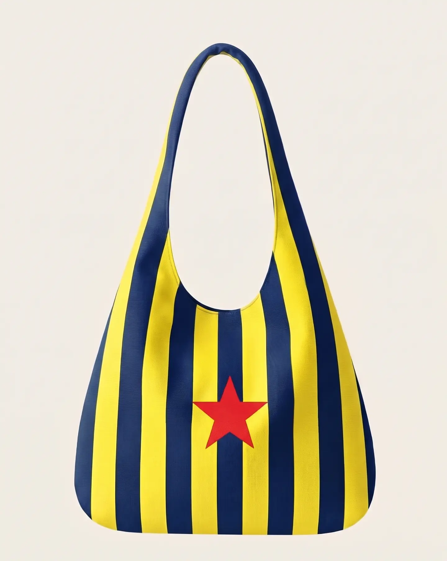 Bianca bag | Riscas | Horizontais | Azul e amarelo 1