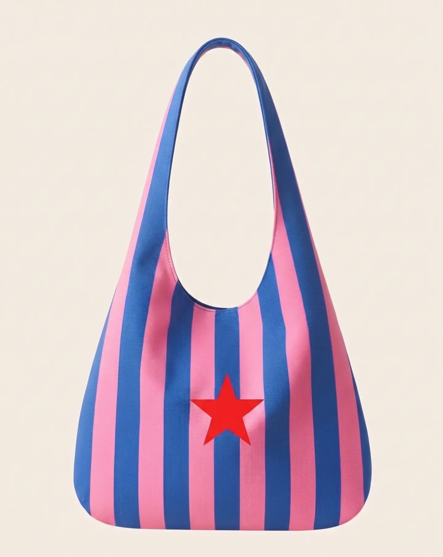 Bianca bag | Riscas | Horizontais | Azul rosa 2