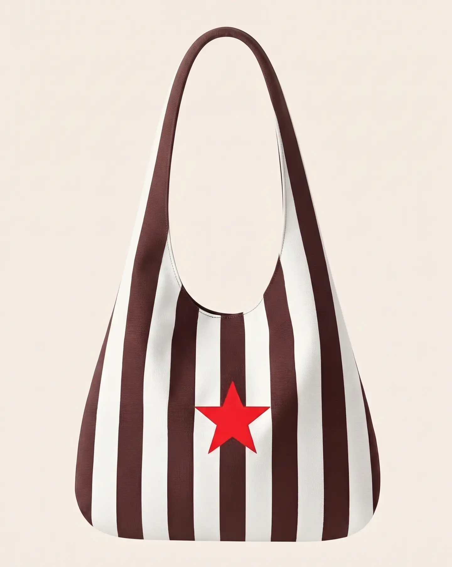 Bianca bag | Riscas | Horizontais | Chocolate 1