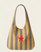Bianca bag | Riscas | Horizontais | Cinza e amarelo - Thumbnail 2