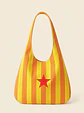 Bianca bag | Riscas | Horizontais | Laranja e amarelo - Thumbnail 1