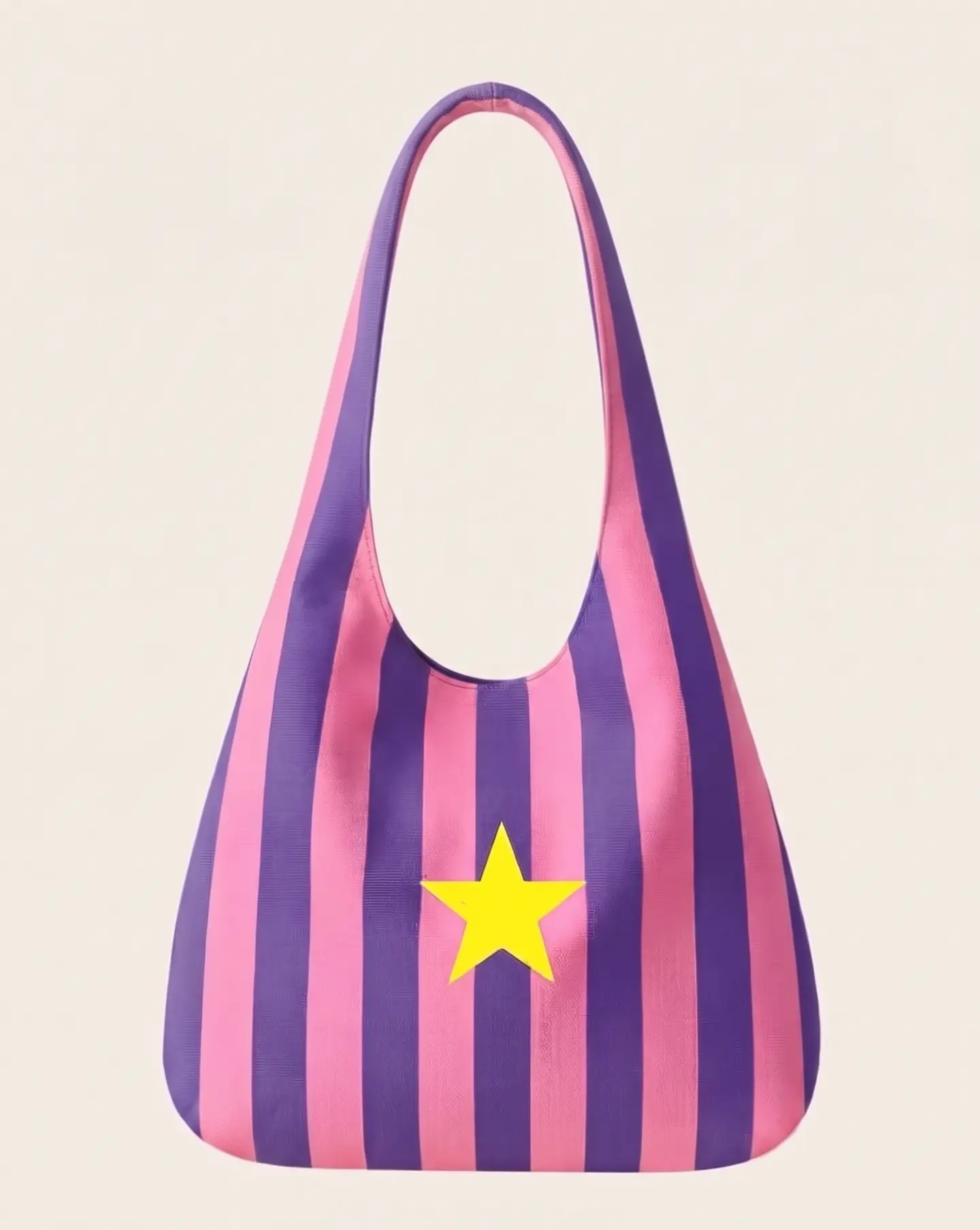 Bianca bag | Riscas | Horizontais | Lilás 2