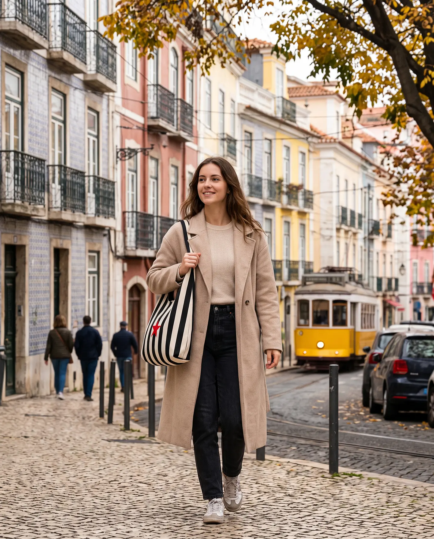 Bianca bag | Riscas | Horizontais | Preto 2
