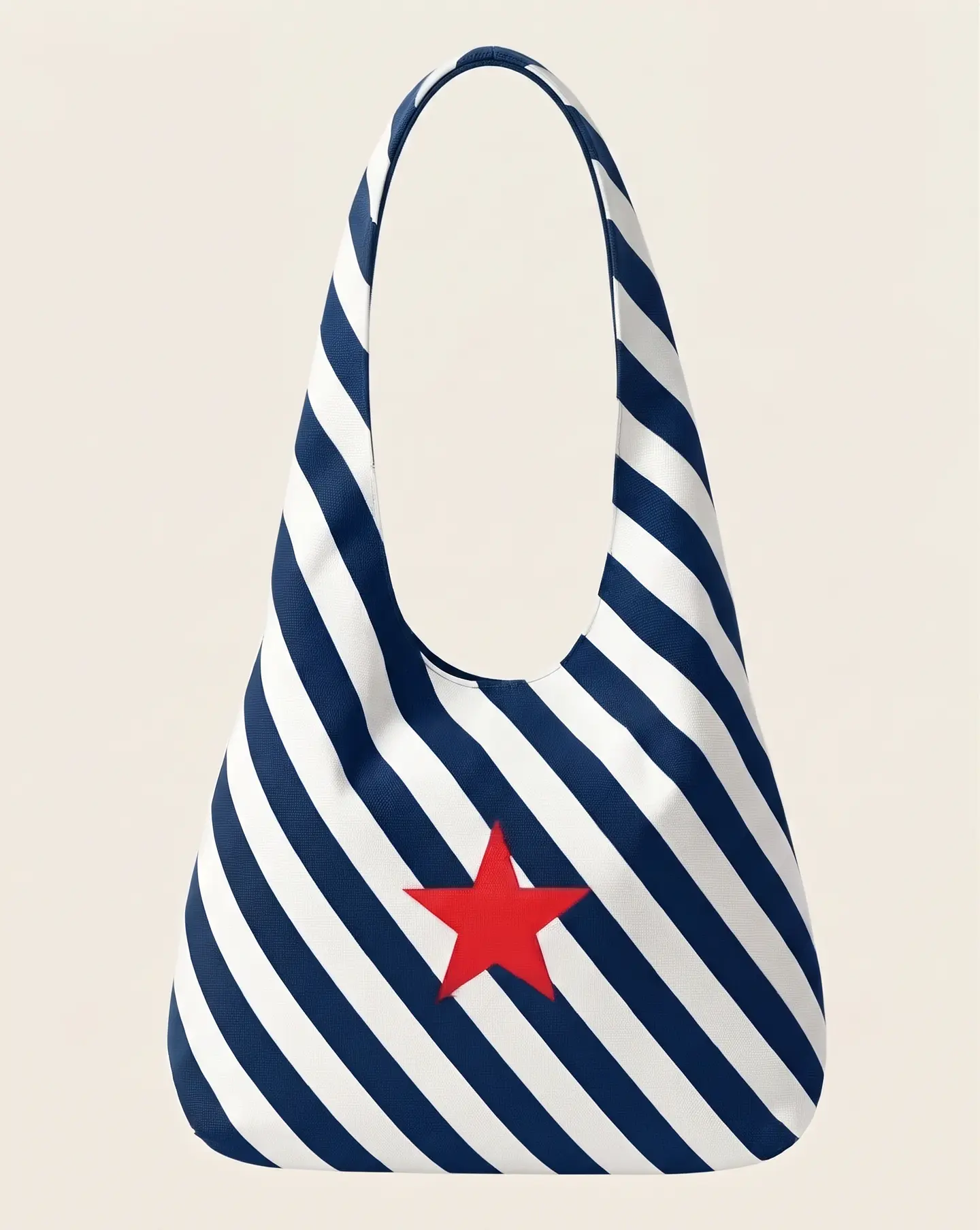 Bianca bag | Riscas | Diagonais | Azul escuro 1