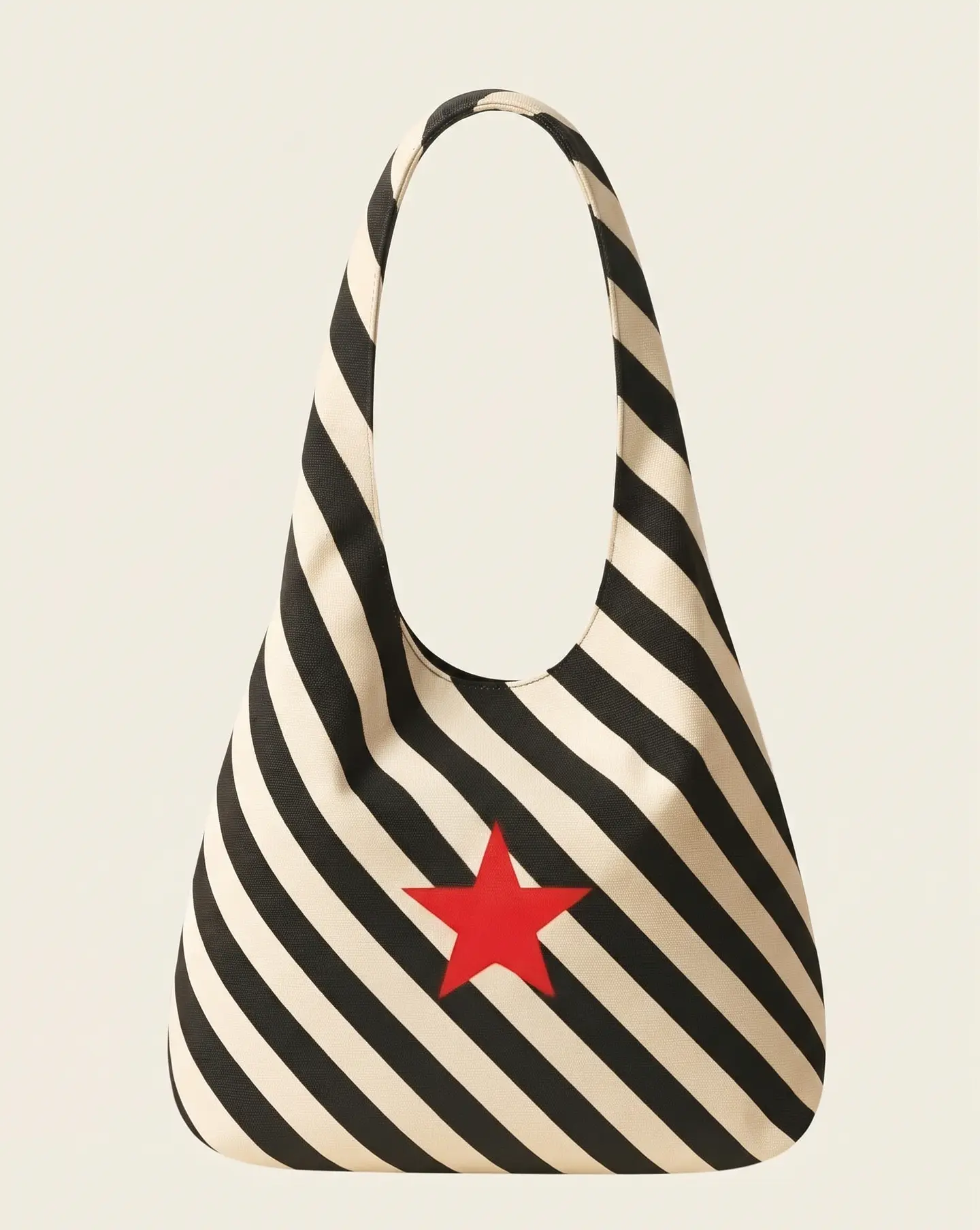 Bianca bag | Riscas | Diagonais | Preto 1