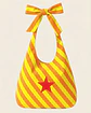 Lola bag | Riscas | Diagonal | Laranja e amarelo - Thumbnail 2
