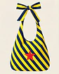 Lola bag | Riscas | Diagonal | Azul e amarelo - Thumbnail 1